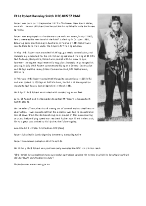 A preview of a PDF biography for Smith, Robert Barnsley